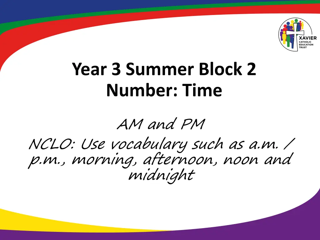 year 3 summer block 2 number time 4