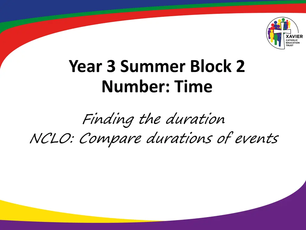 year 3 summer block 2 number time 6