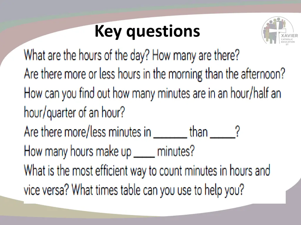 key questions 3