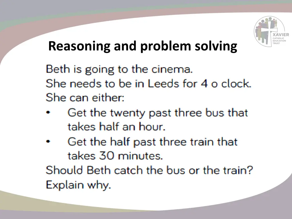 reasoning and problem solving 12