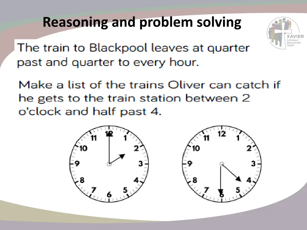 reasoning and problem solving 5