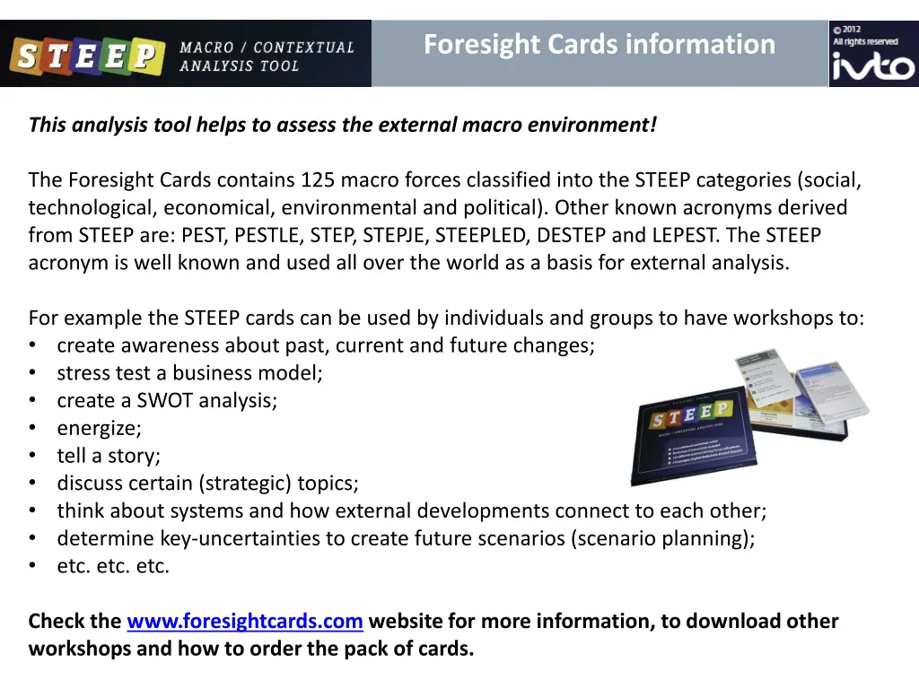 foresight cards 10