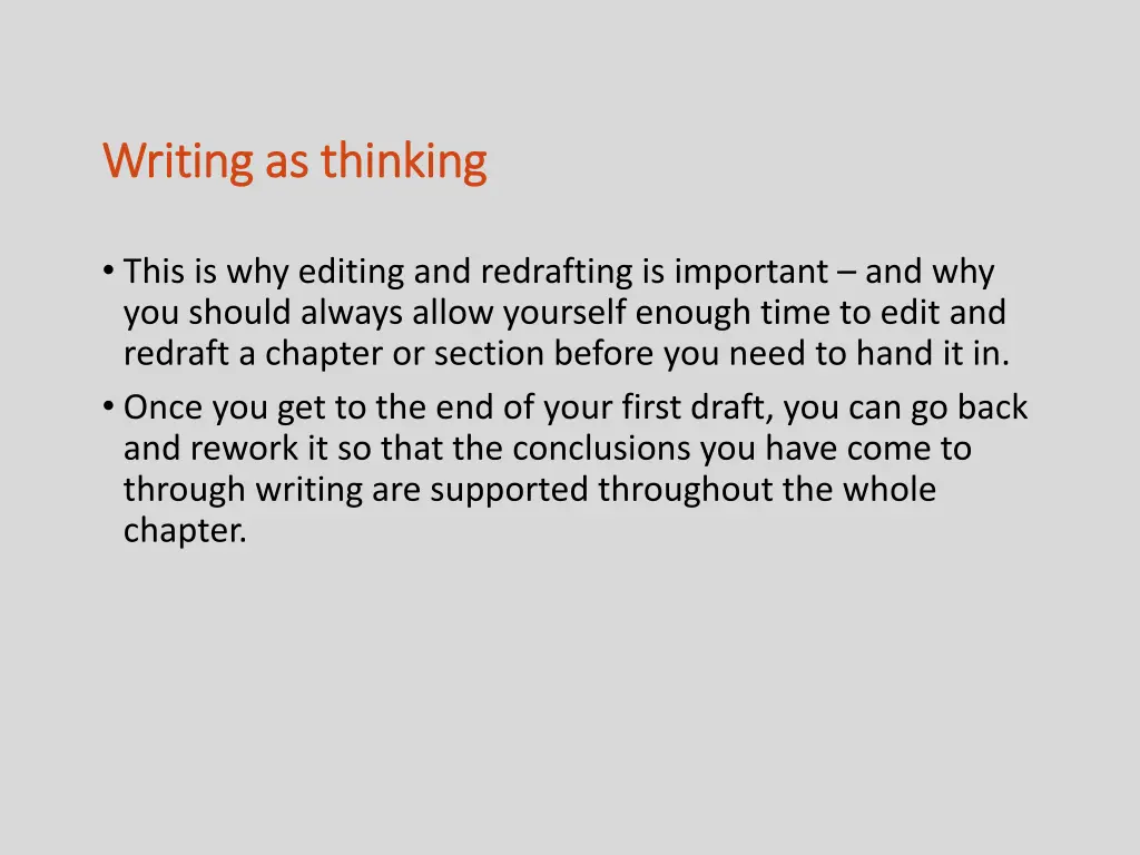 writing as thinking writing as thinking 4