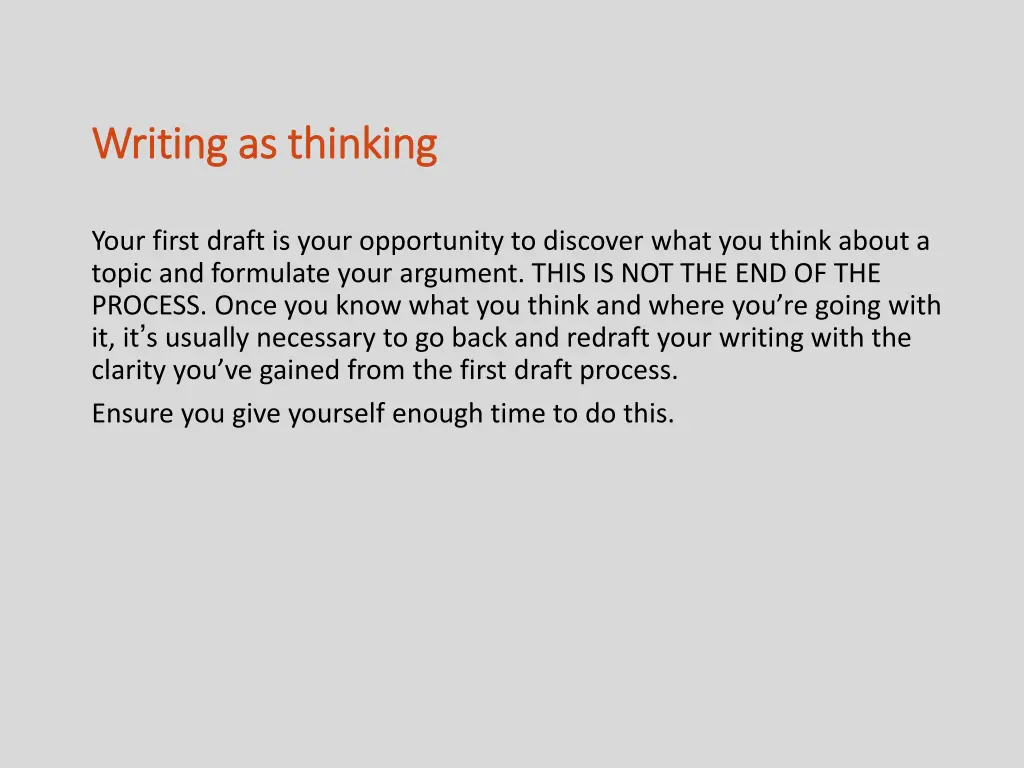 writing as thinking writing as thinking 6