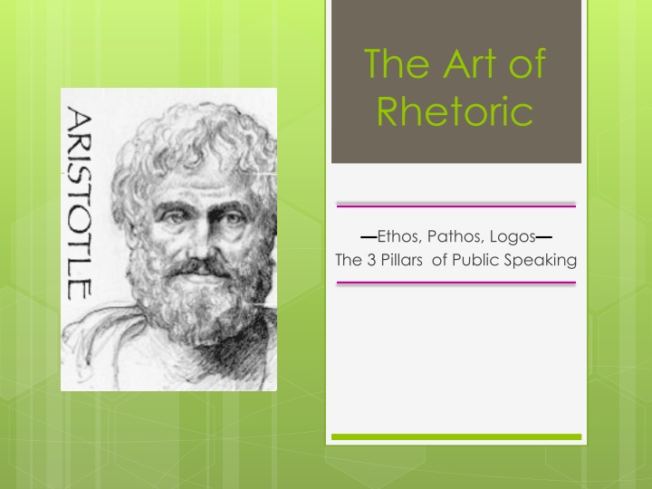 the art of rhetoric