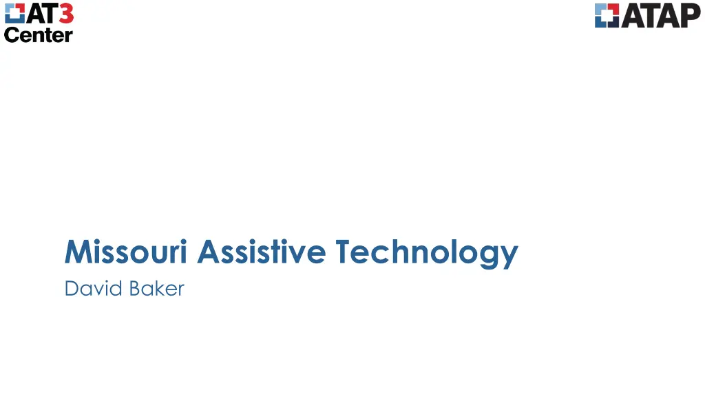 missouri assistive technology david baker