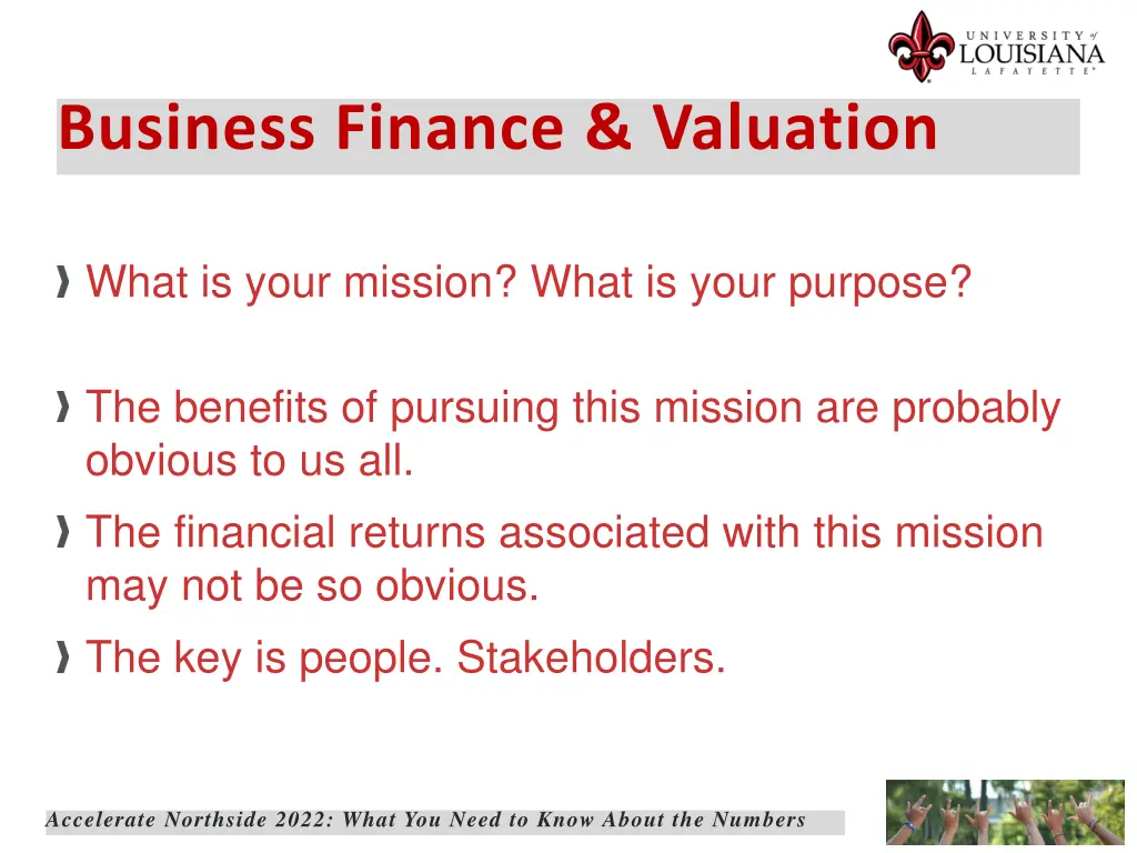 business finance valuation