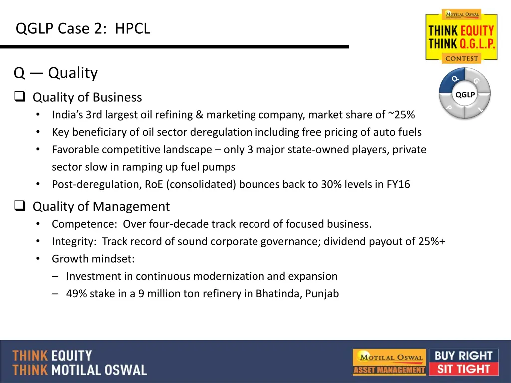 qglp case 2 hpcl