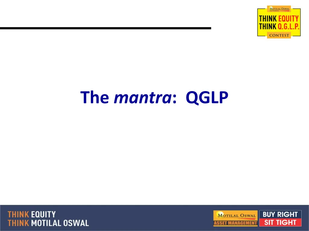 the mantra qglp