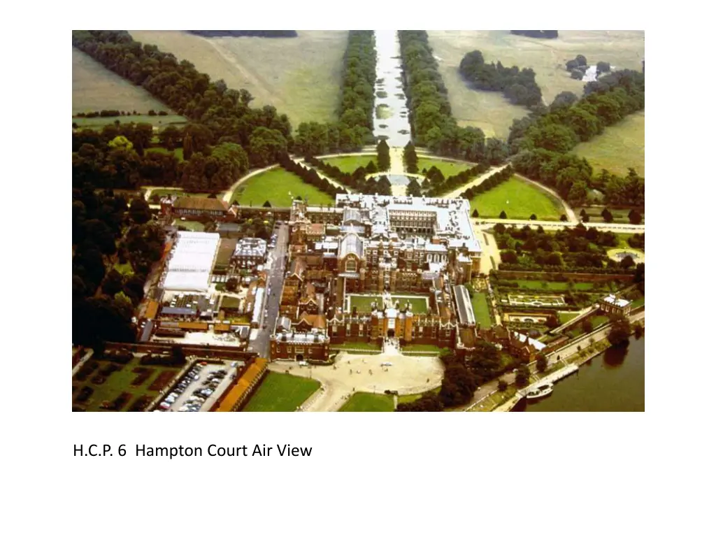 h c p 6 hampton court air view