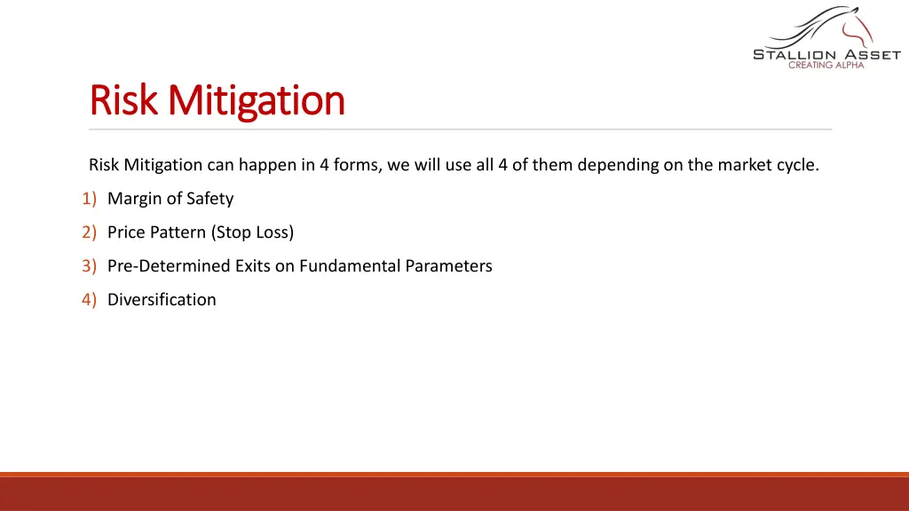 risk mitigation risk mitigation