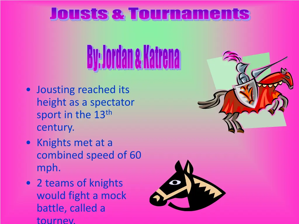 jousts tournaments jousts tournaments