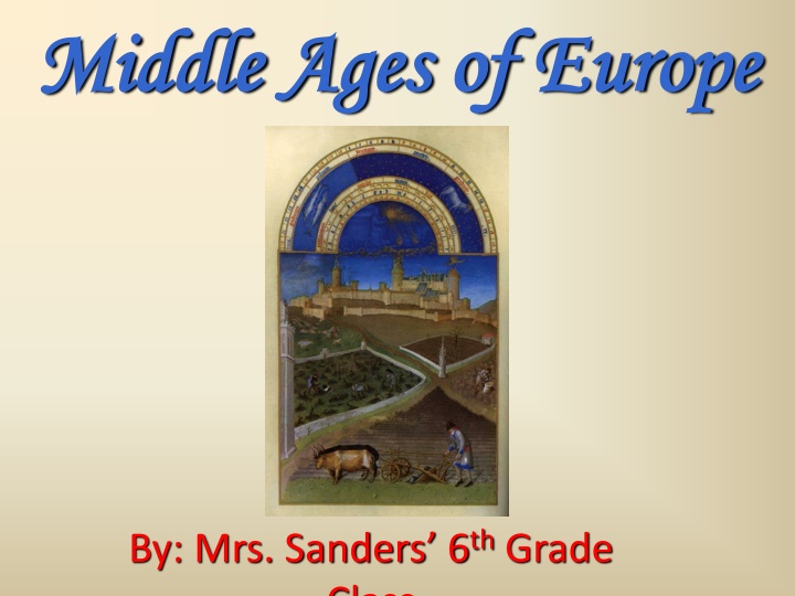 middle ages of europe middle ages of europe