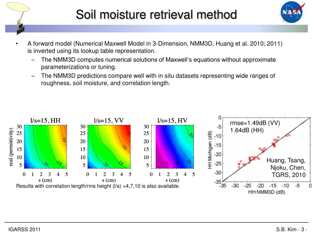 soil moisture retrieval method