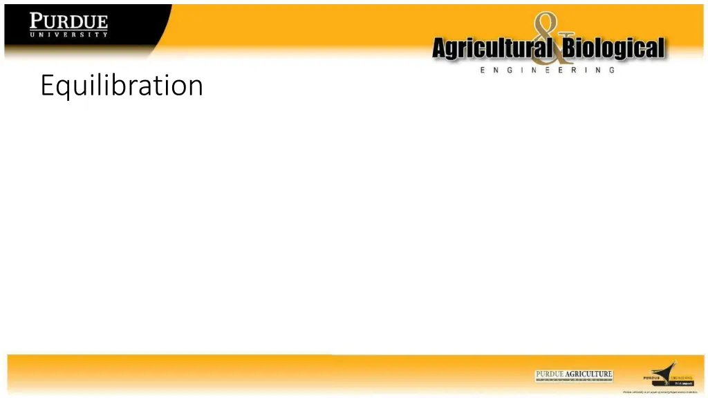 equilibration 1