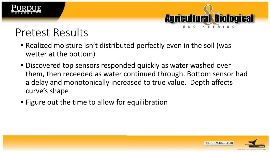 pretest results