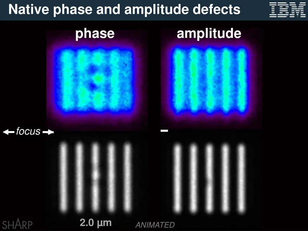 native phase and amplitude defects