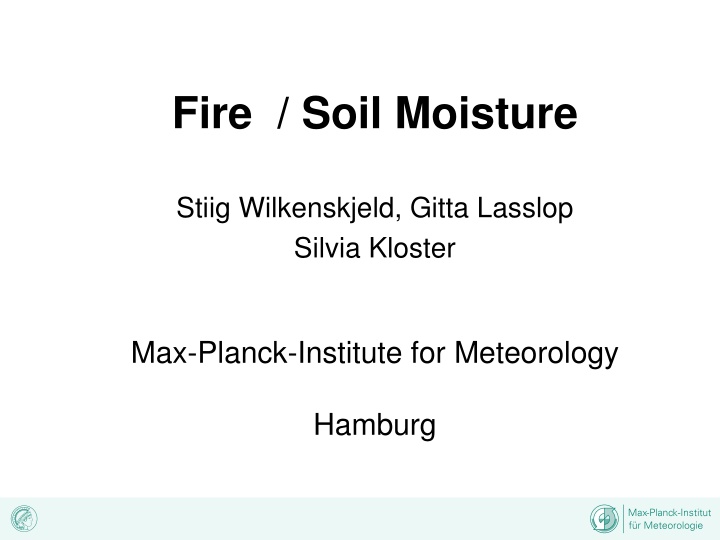 fire soil moisture