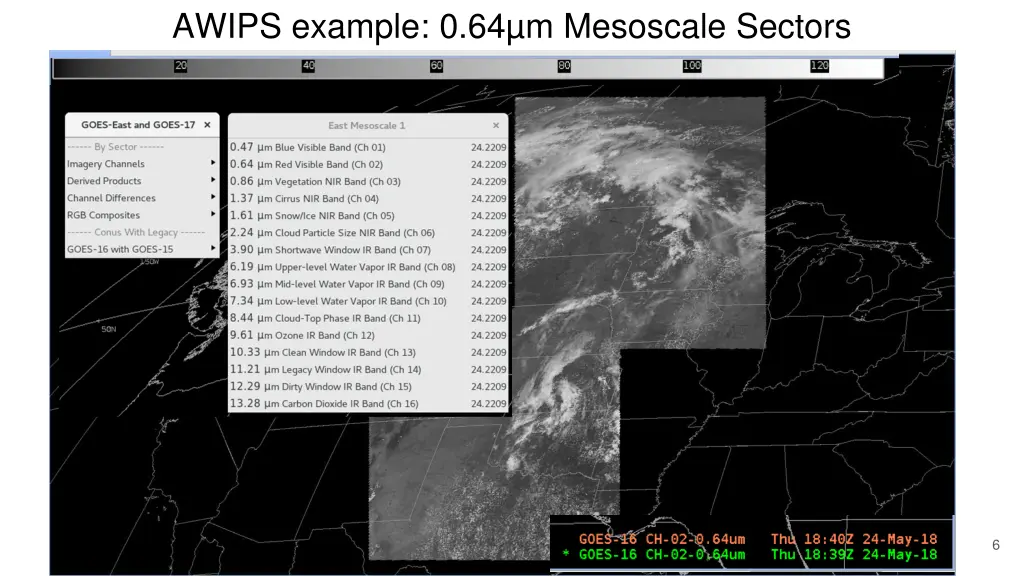 awips example 0 64 m mesoscale sectors