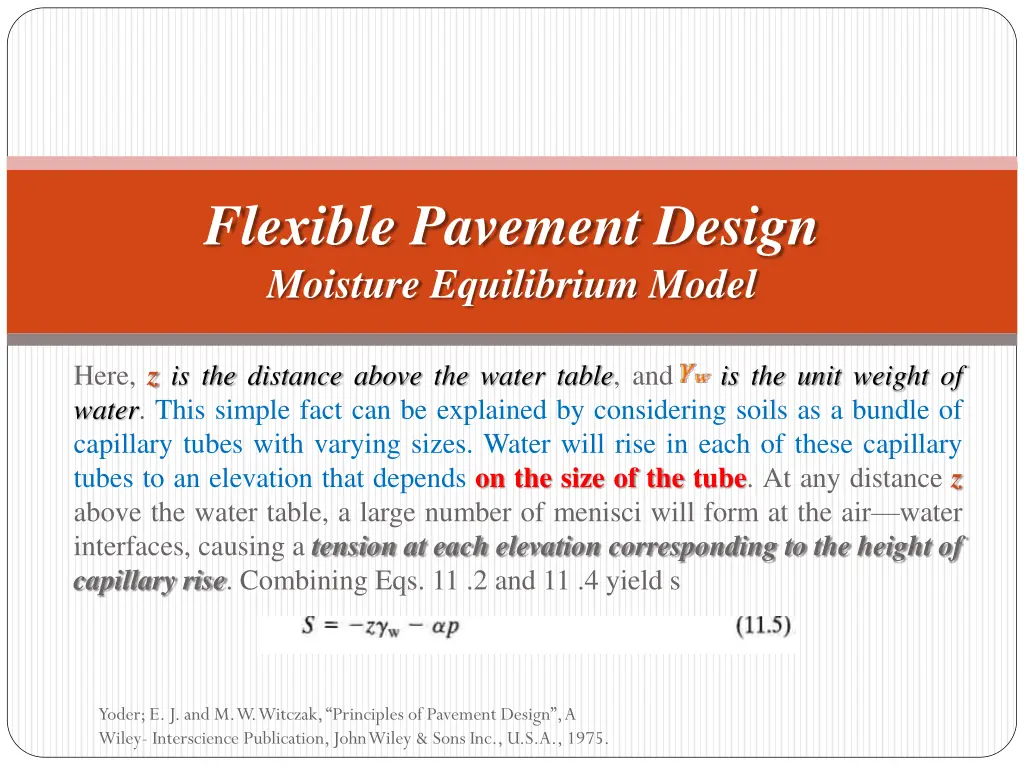 flexible pavement design moisture equilibrium 2