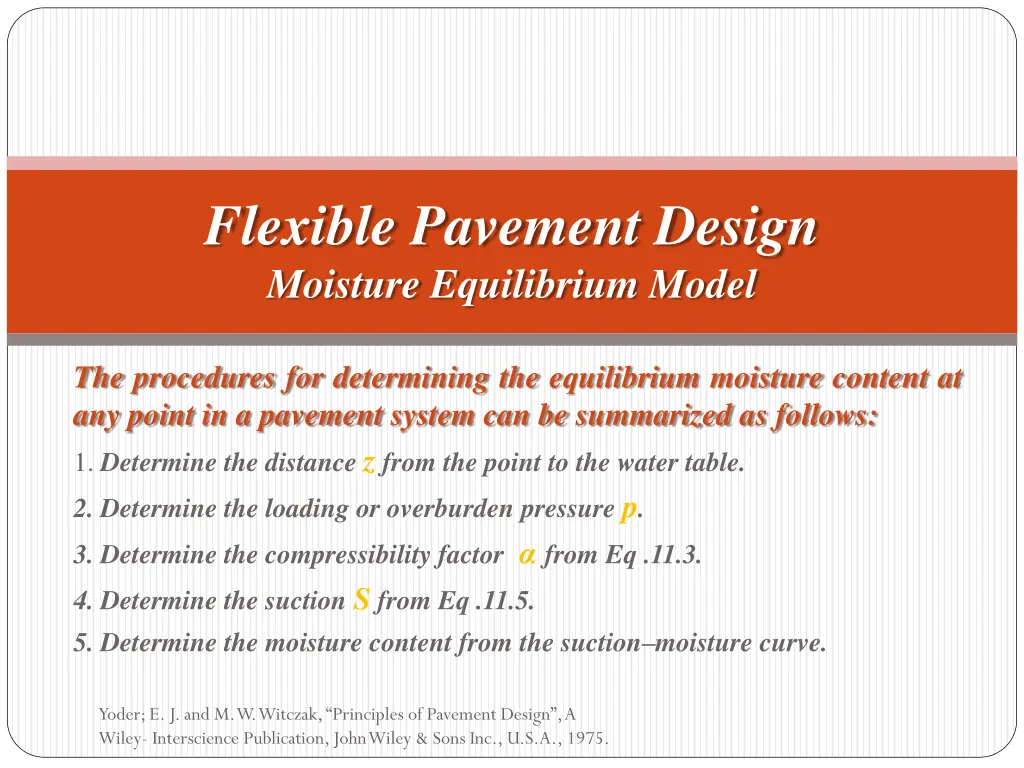 flexible pavement design moisture equilibrium 3