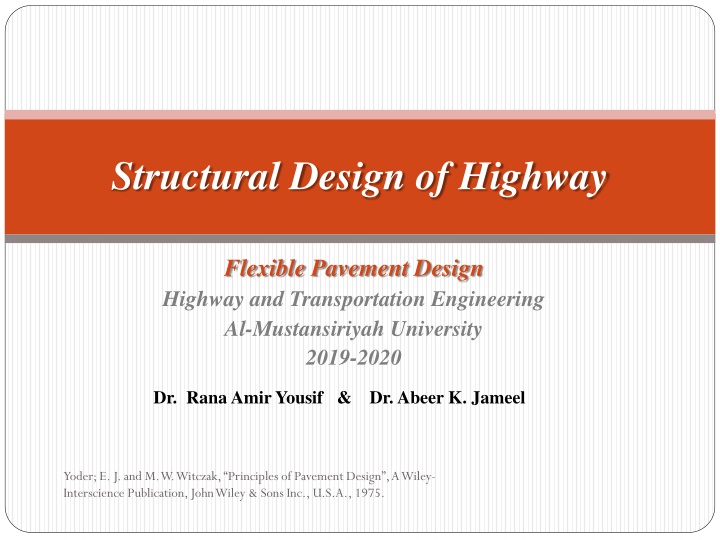 structural design of highway