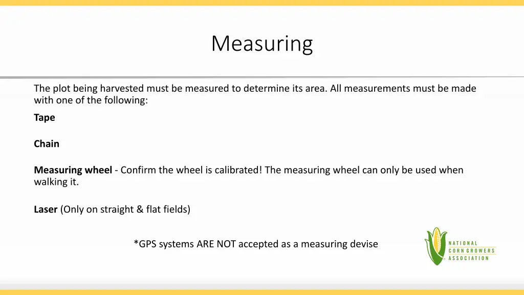 measuring