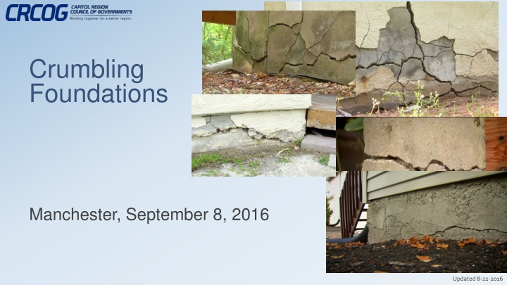 crumbling foundations