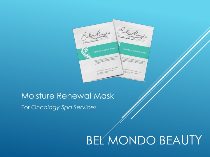 moisture renewal mask