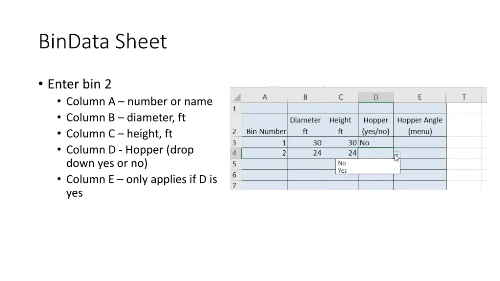 bindata sheet 2