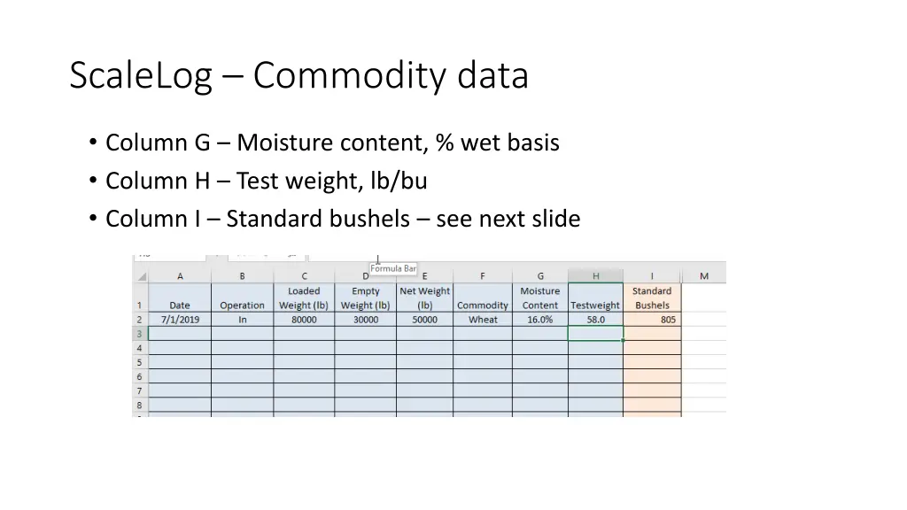 scalelog commodity data 1