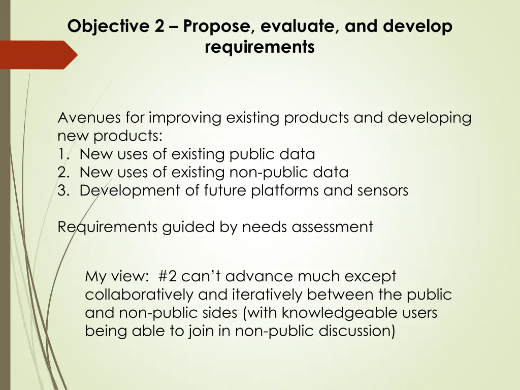 objective 2 propose evaluate and develop