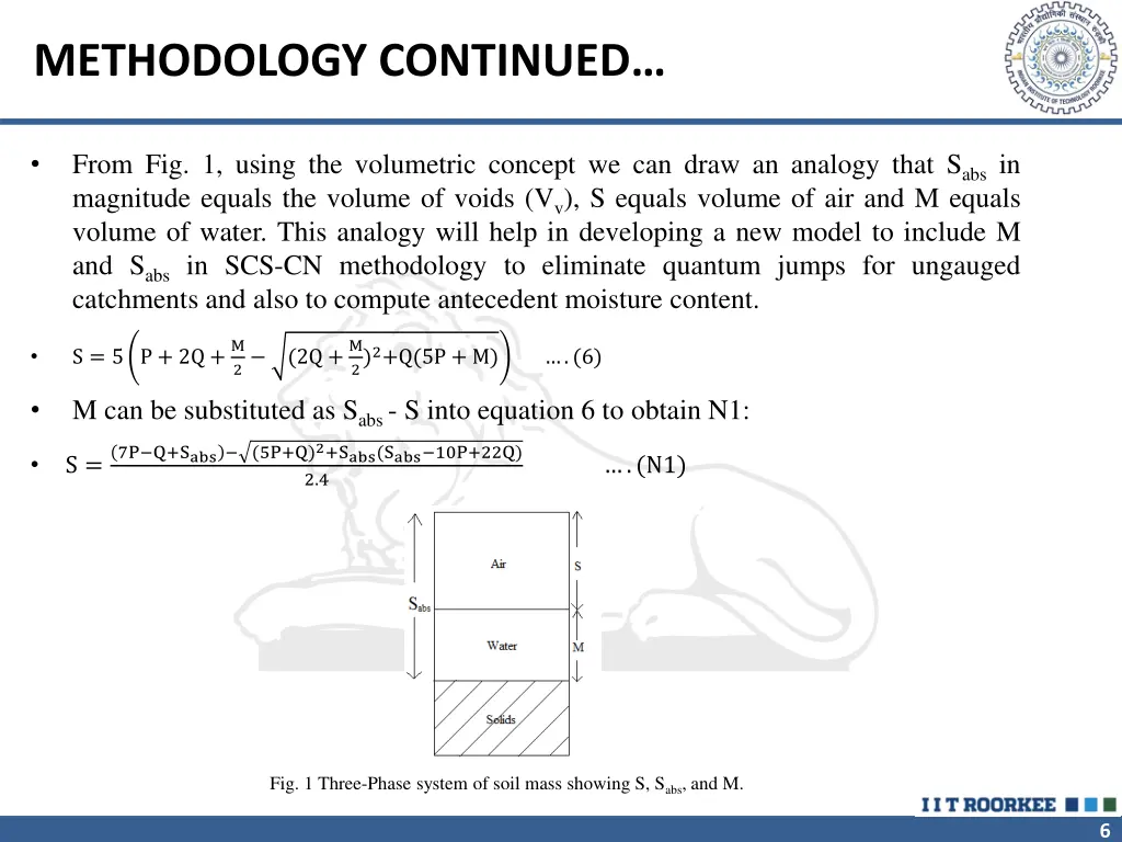 methodology continued