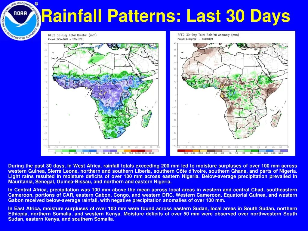 rainfall patterns last 30 days