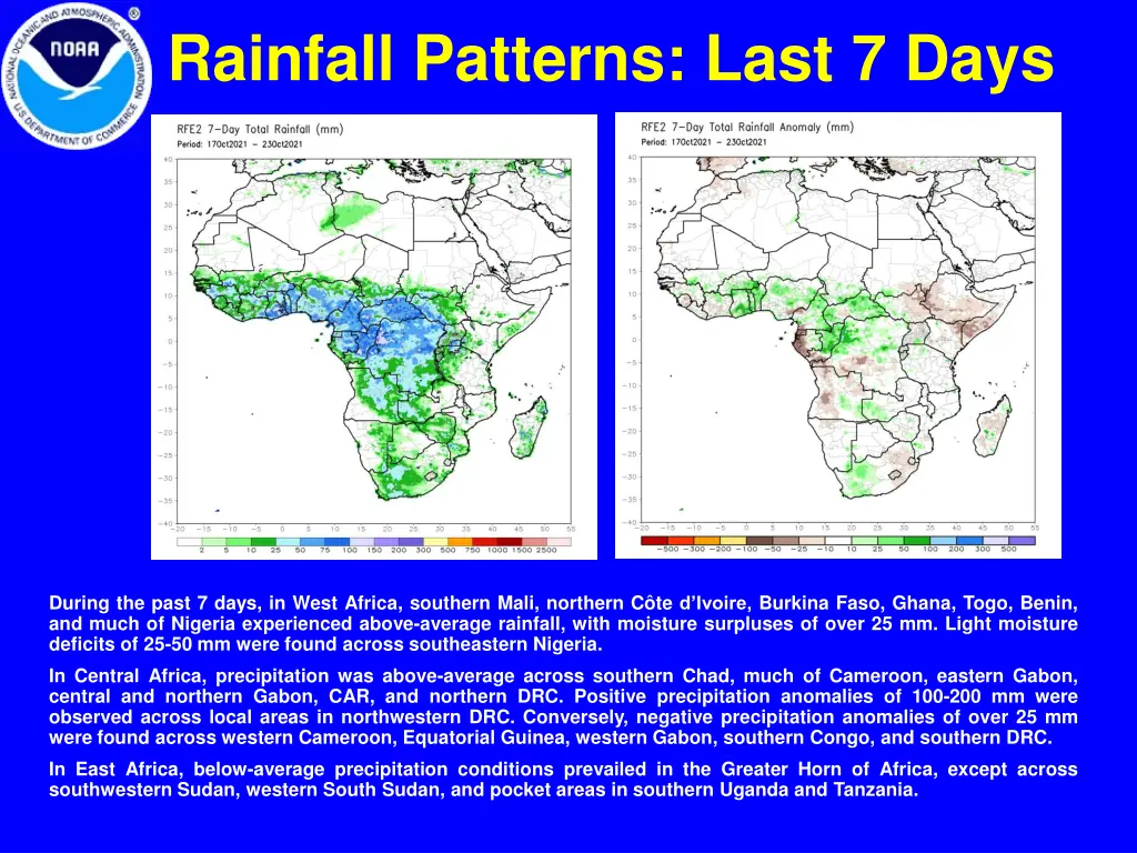 rainfall patterns last 7 days