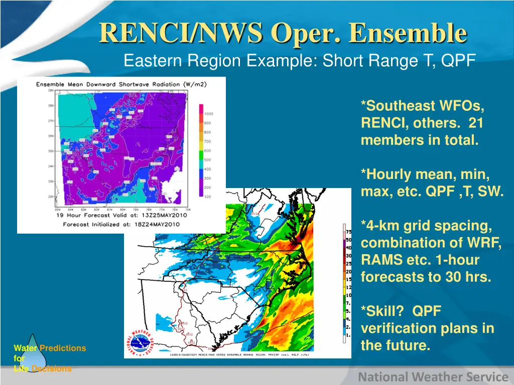 renci nws oper ensemble eastern region example