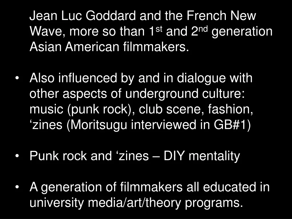 jean luc goddard and the french new wave more