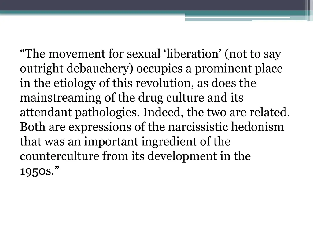 the movement for sexual liberation