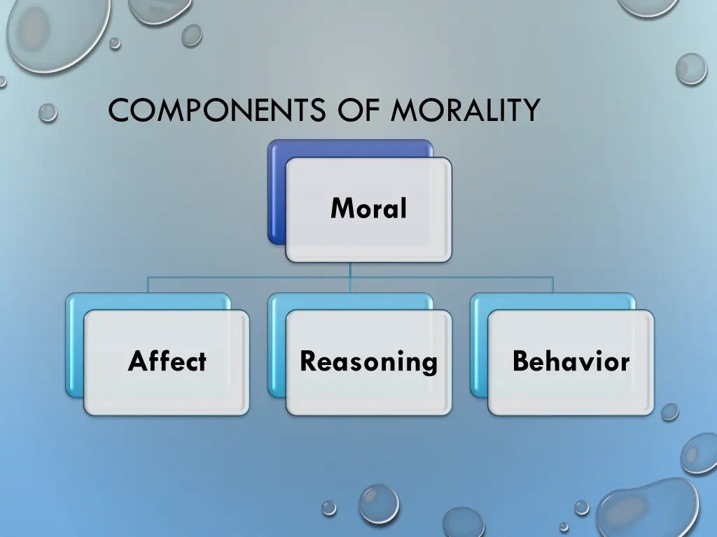 components of morality