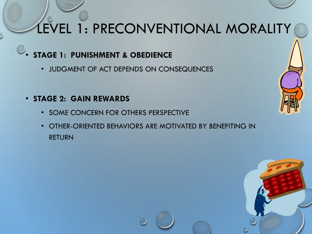 level 1 preconventional morality