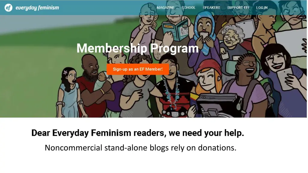 noncommercial stand alone blogs rely on donations