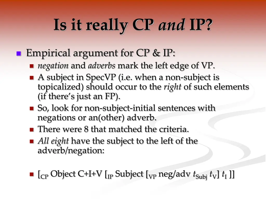 is it really cp and ip