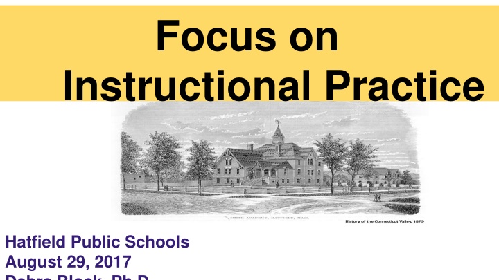 focus on instructional practice