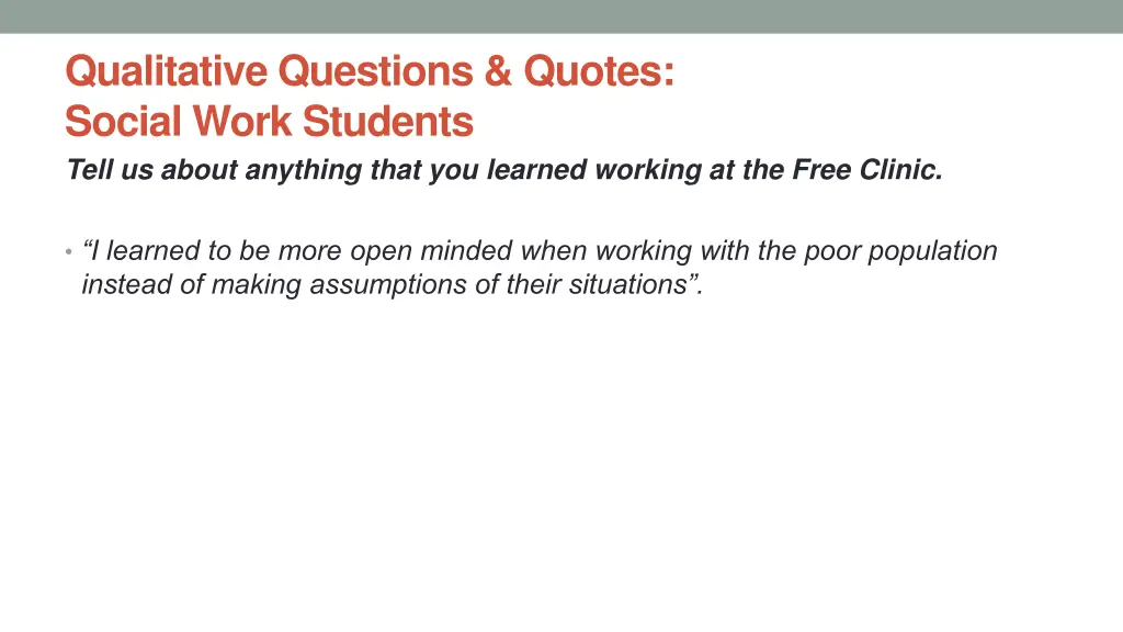 qualitative questions quotes social work students 1