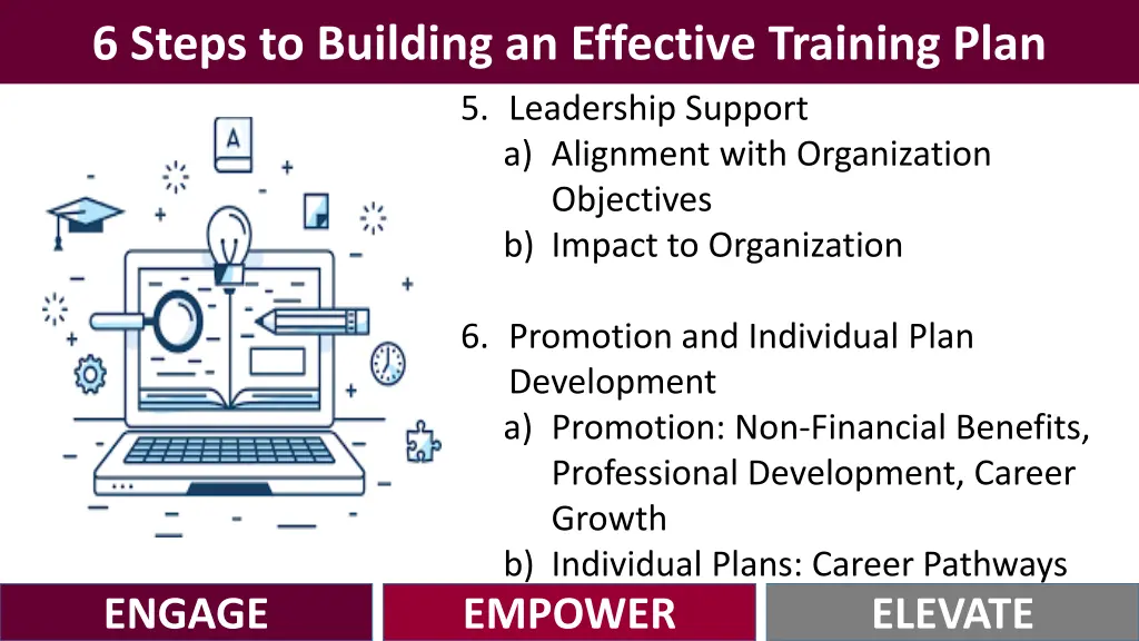 6 steps to building an effective training plan 2