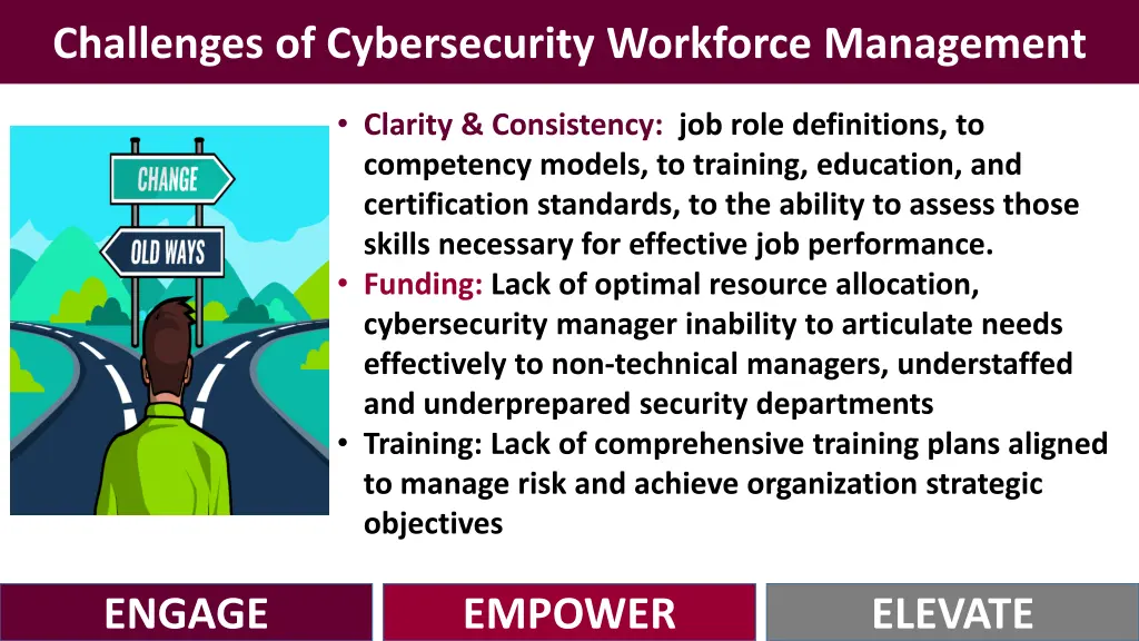 challenges of cybersecurity workforce management