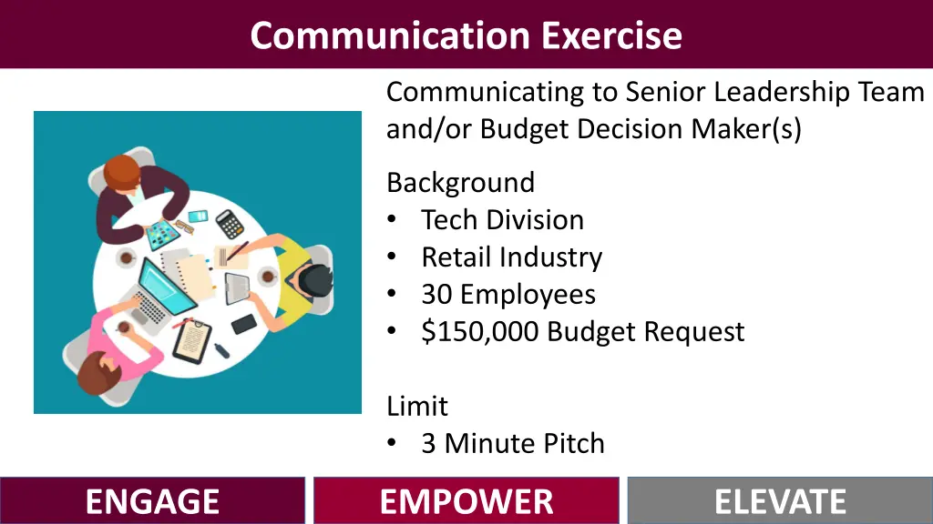 communication exercise