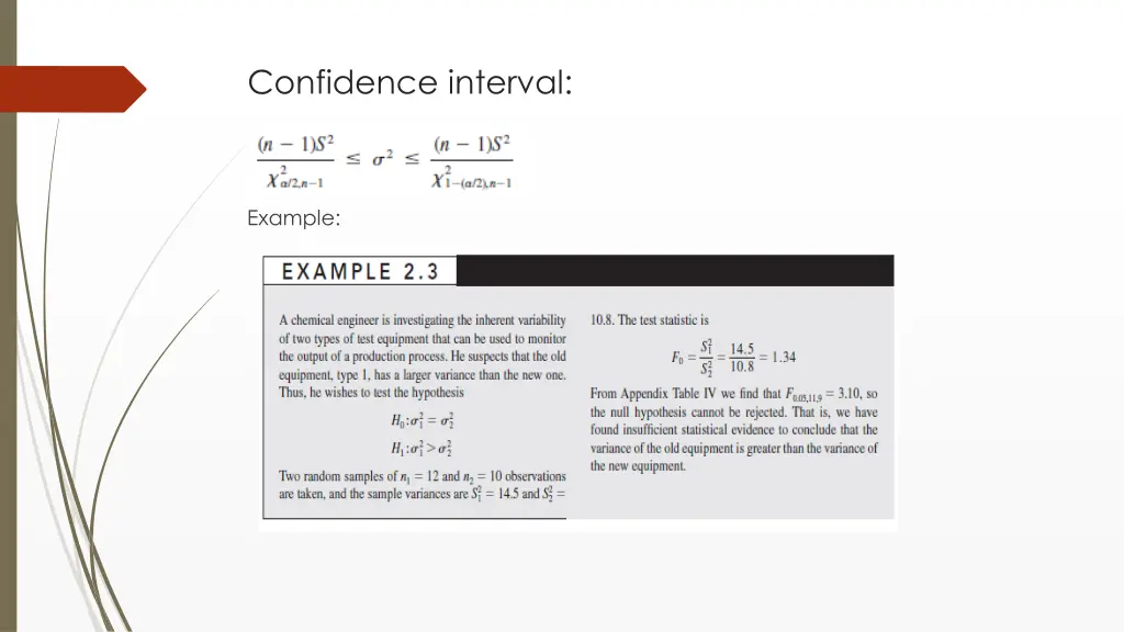 confidence interval 1