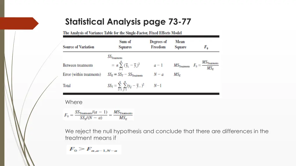 statistical analysis page 73 77