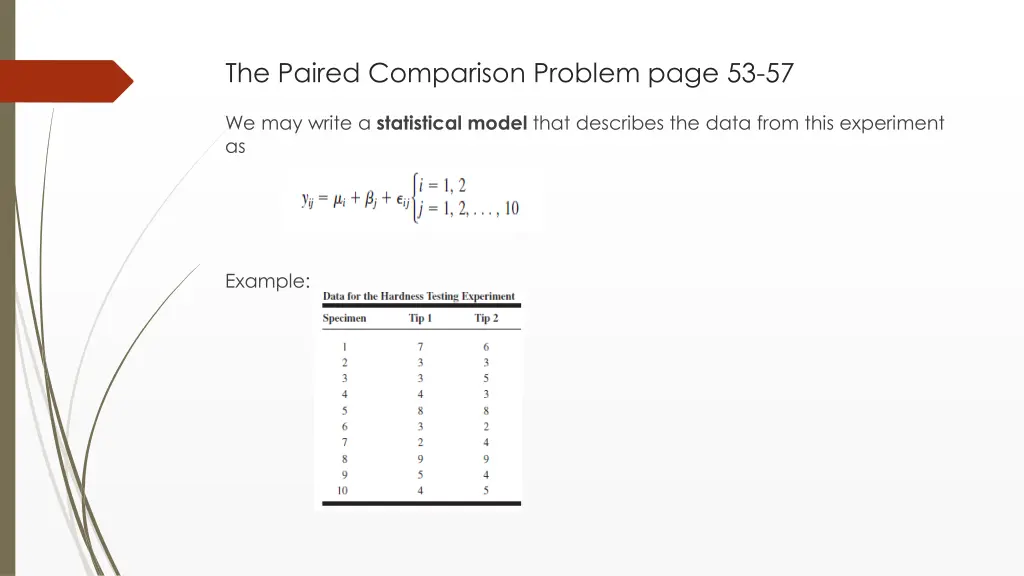 the paired comparison problem page 53 57